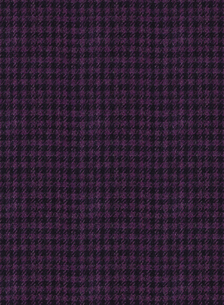 Italian Llio Purple Wool Suit - Image 5