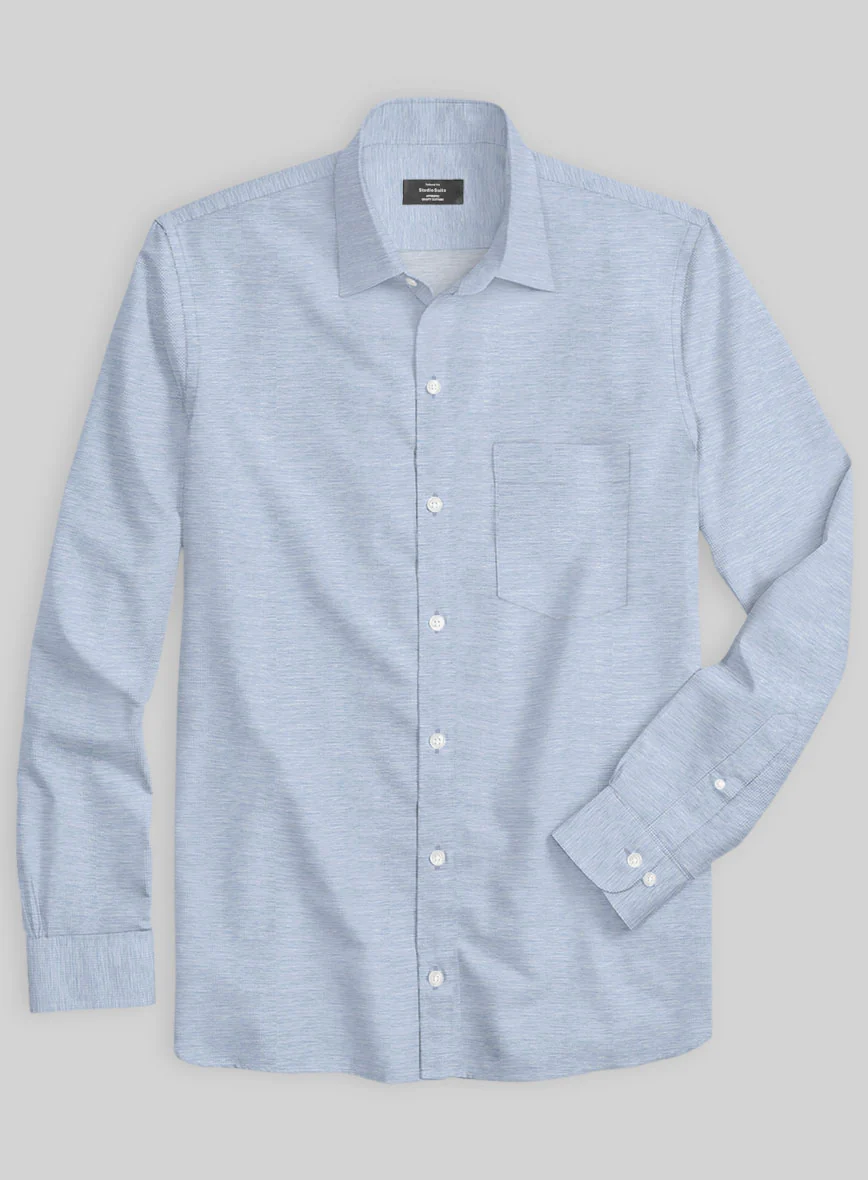 Italian Lombardo Air Force Blue Shirt - Image 2