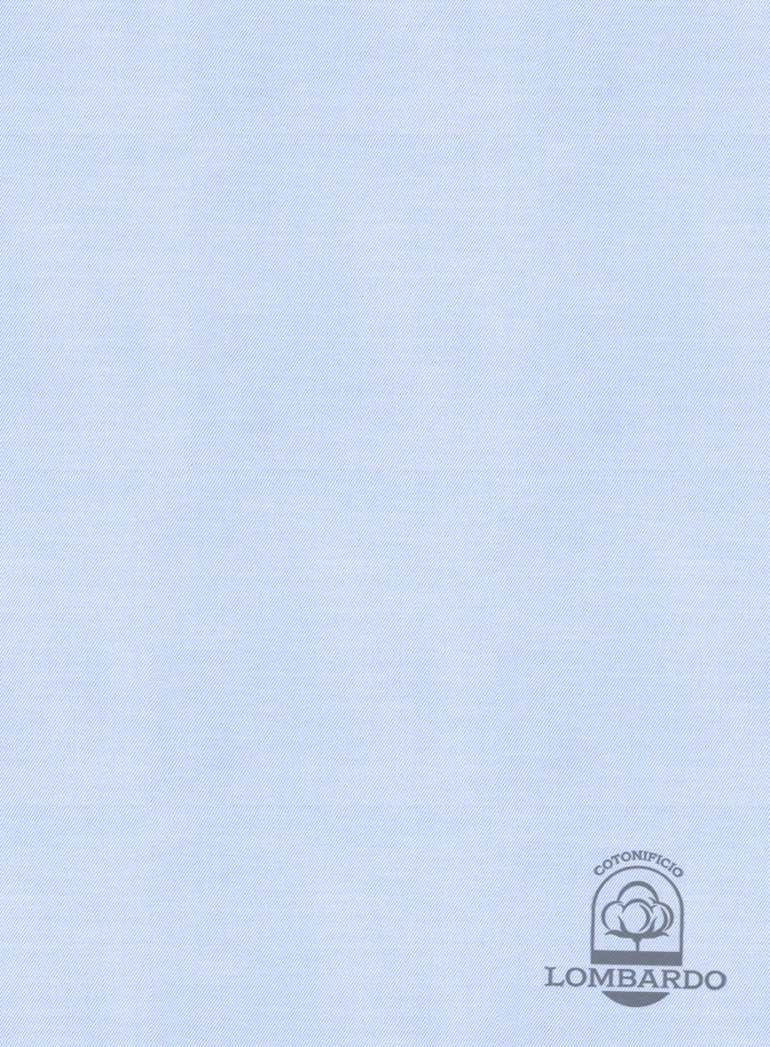 Italian Lombardo Casper Blue Shirt - Image 3