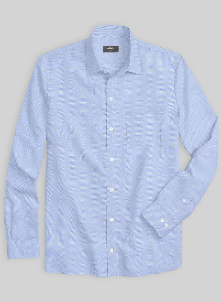 Italian Lombardo Ceo Columbia Blue Shirt - Image 2
