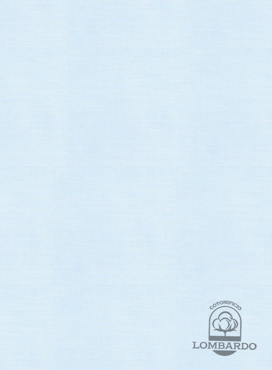 Italian Lombardo Cloudy Blue Shirt - Image 3