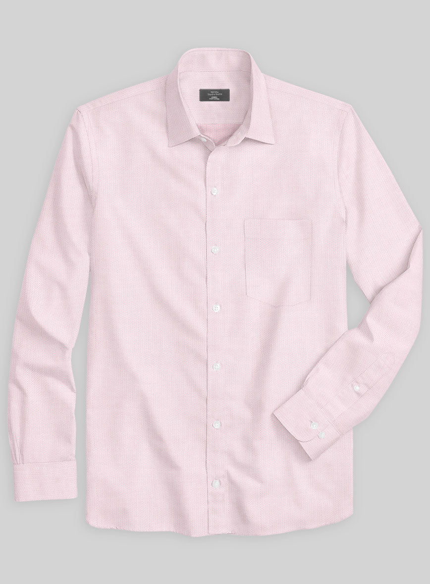 Italian Lombardo Gauze Pink Shirt - Image 2