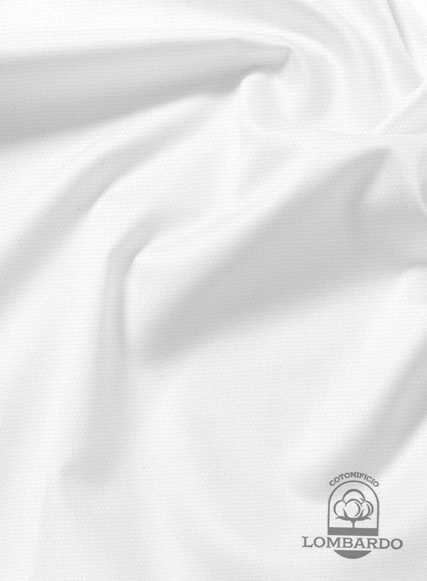 Italian Lombardo Gauze White Shirt - Image 3