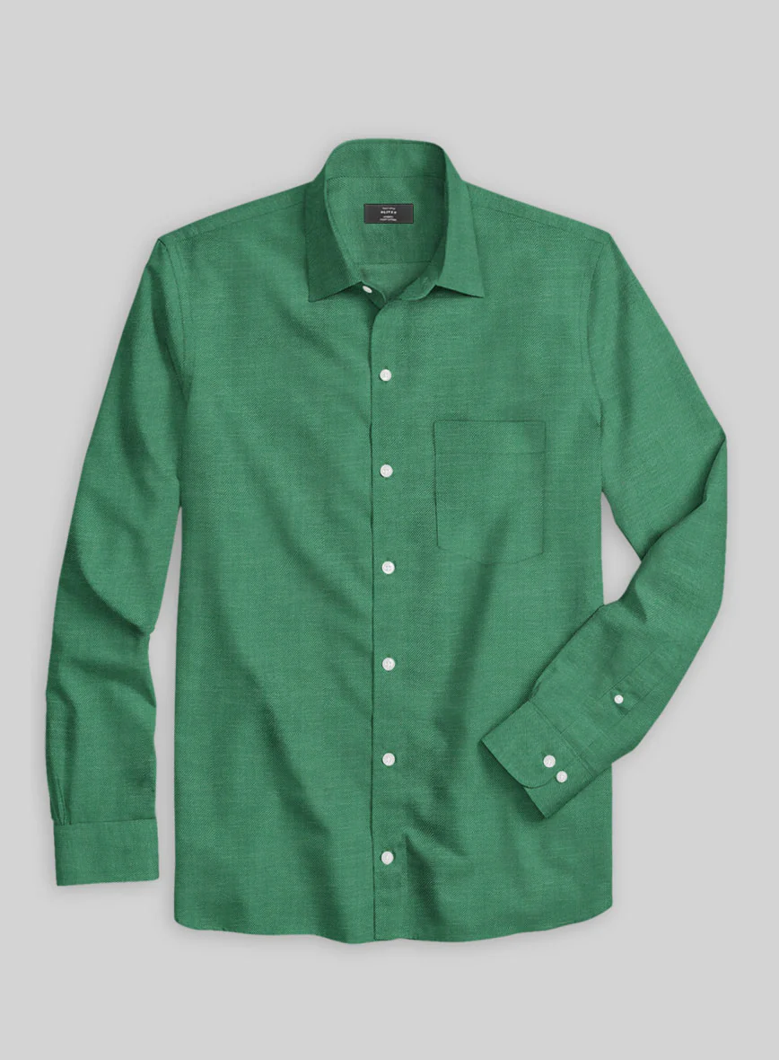 Italian Lombardo Green Shirt - Image 3
