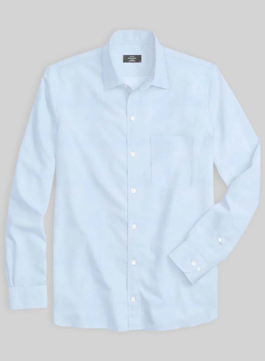 Italian Lombardo Light Blue Shirt - Image 2