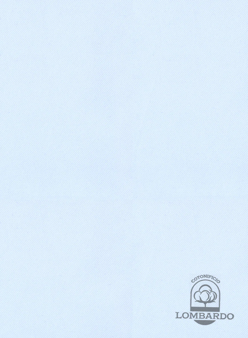 Italian Lombardo Light Blue Shirt - Image 3