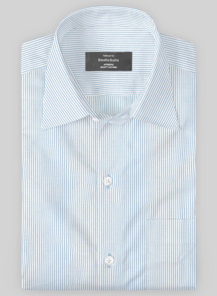 Italian Lombardo Mini Carolina Stripes Shirt - Image 2