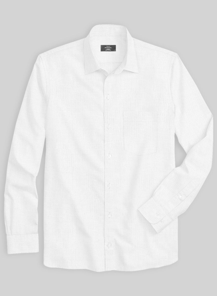 Italian Lombardo Nova White Shirt - Image 2