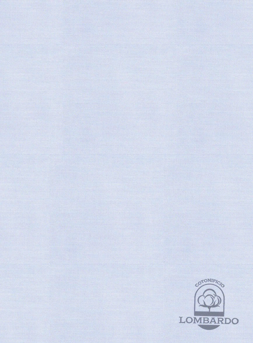 Italian Lombardo Pastel Blue Shirt - Image 3