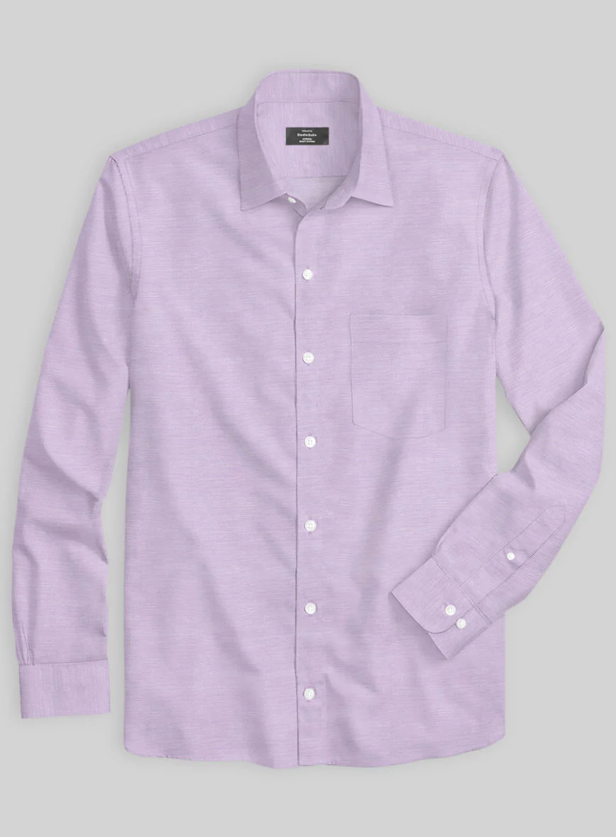 Italian Lombardo Periwinkle Shirt - Image 2