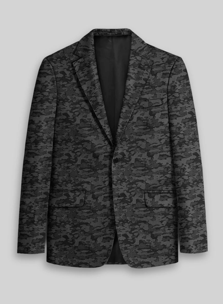 Italian Luxury Camo Cotton Suit - Image 4