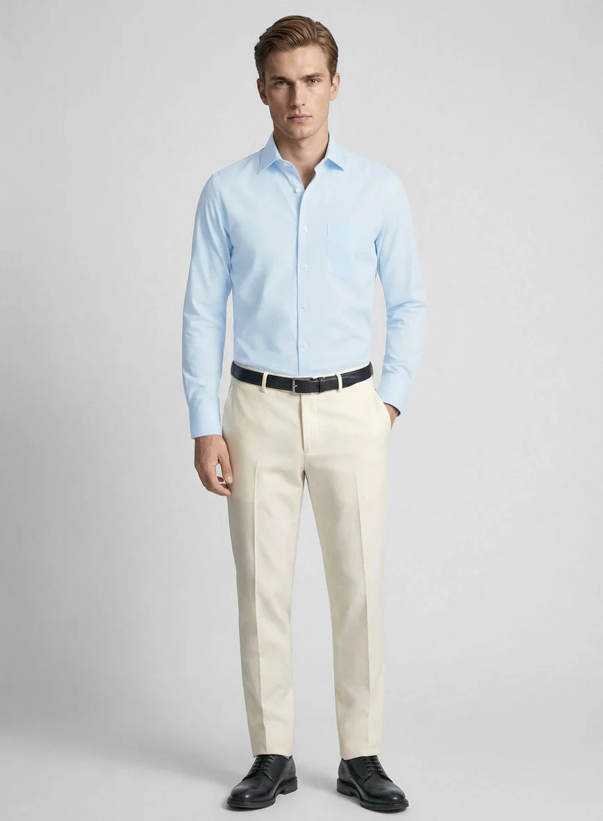 Italian Marina Blue Shirt - Image 4