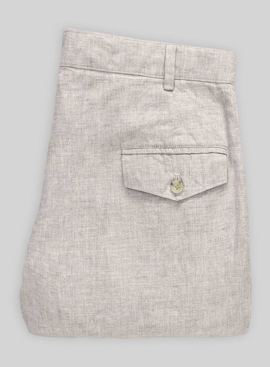 Italian Meadow Linen Cargo Pants - Image 5