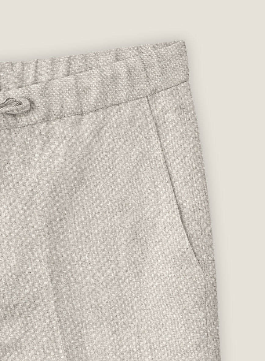 Italian Meadow Linen Shorts - Image 3