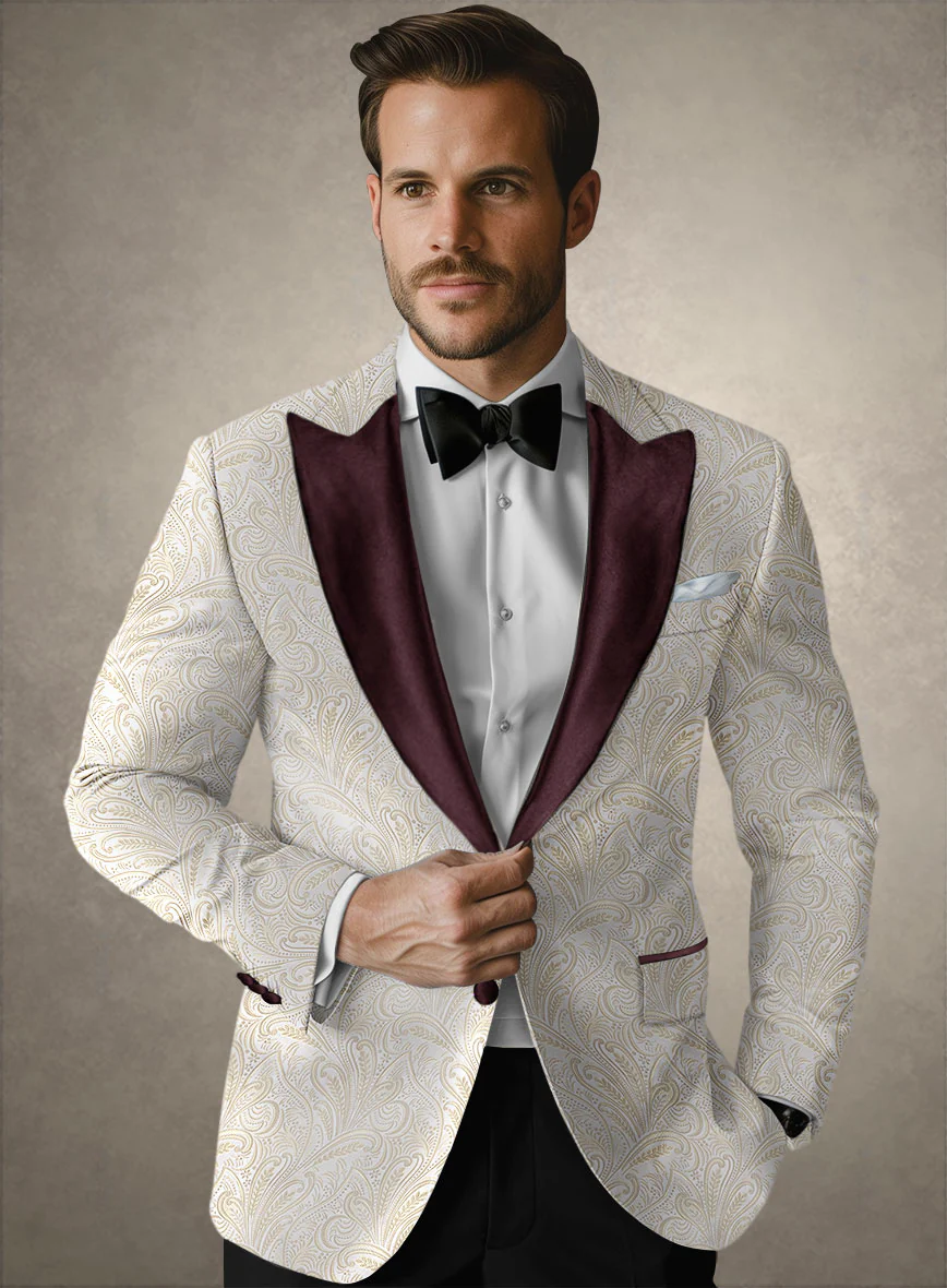 Italian Merina Tuxedo Blazer - Image 2