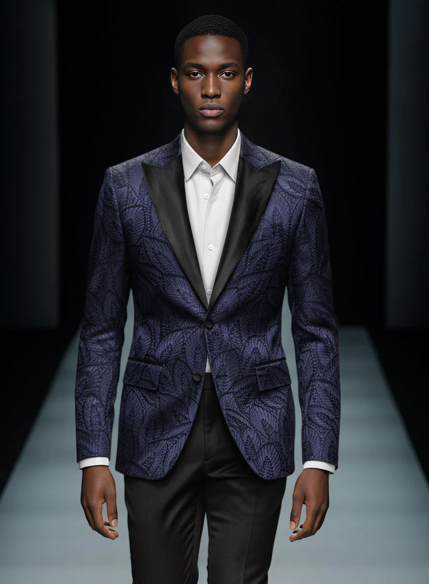 Italian Midnight Opulenza Tuxedo Suit - Image 3