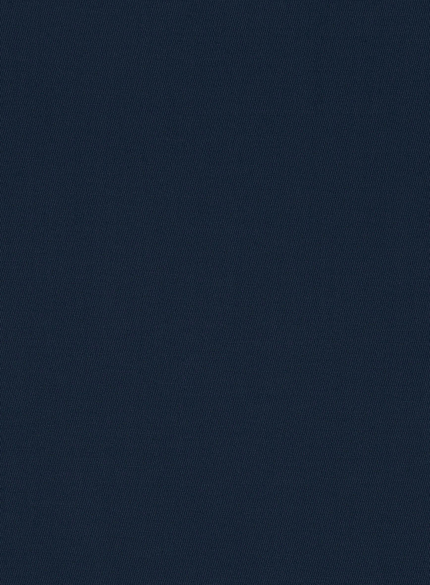 Italian Mirage Blue Cotton Stretch Suit - Image 6