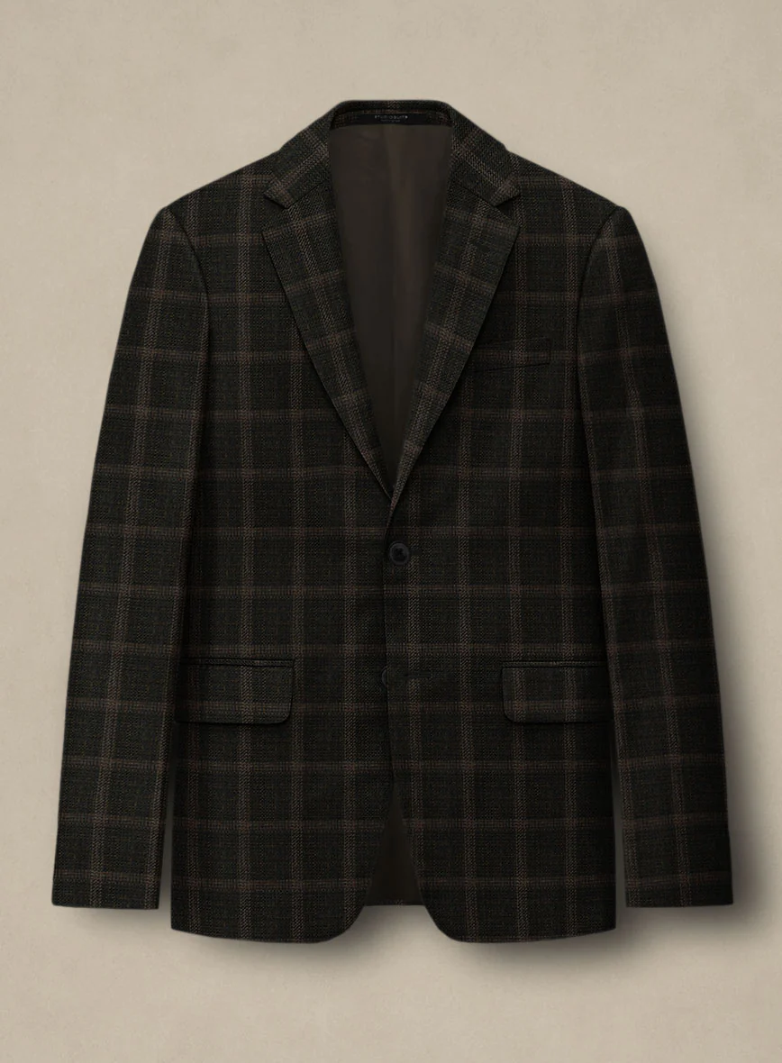 Italian Murano Ando Wool Linen Silk Suit - Image 3