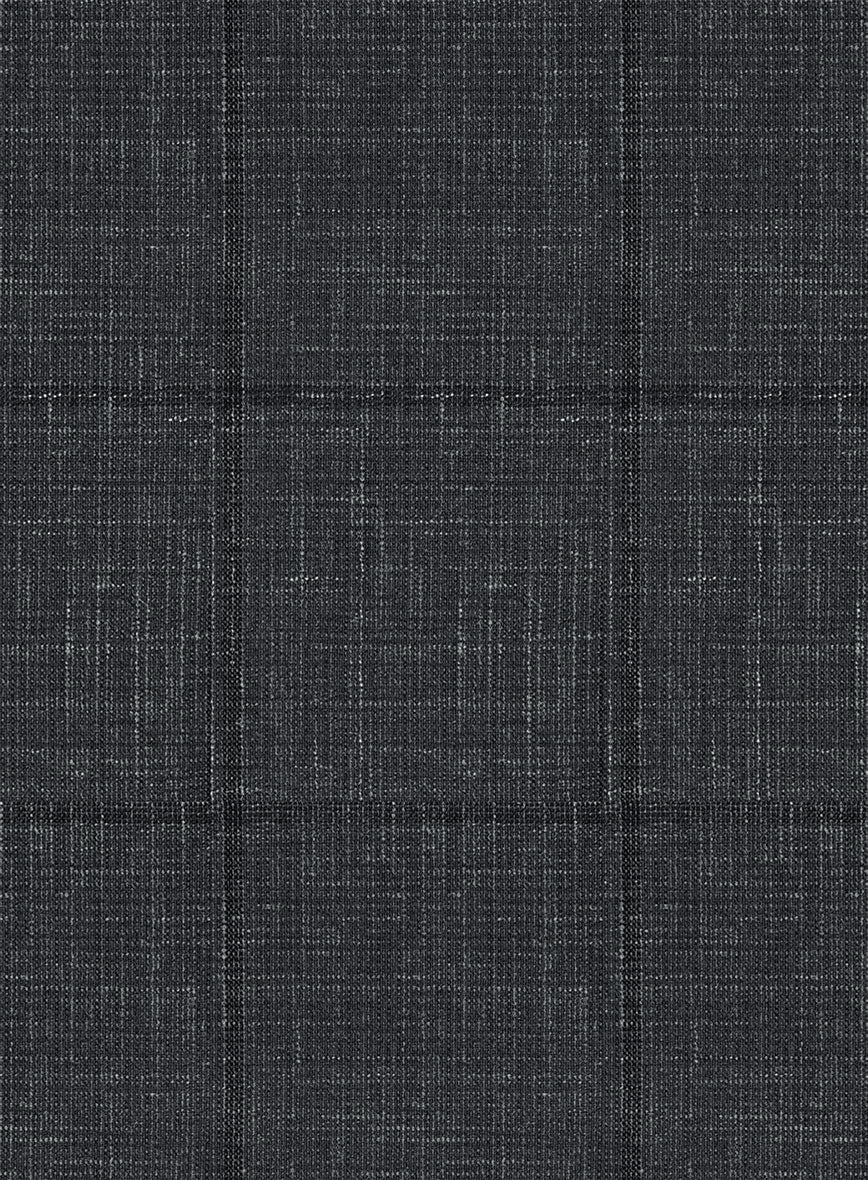 Italian Murano Byunca Dark Gray Wool Suit - Image 6