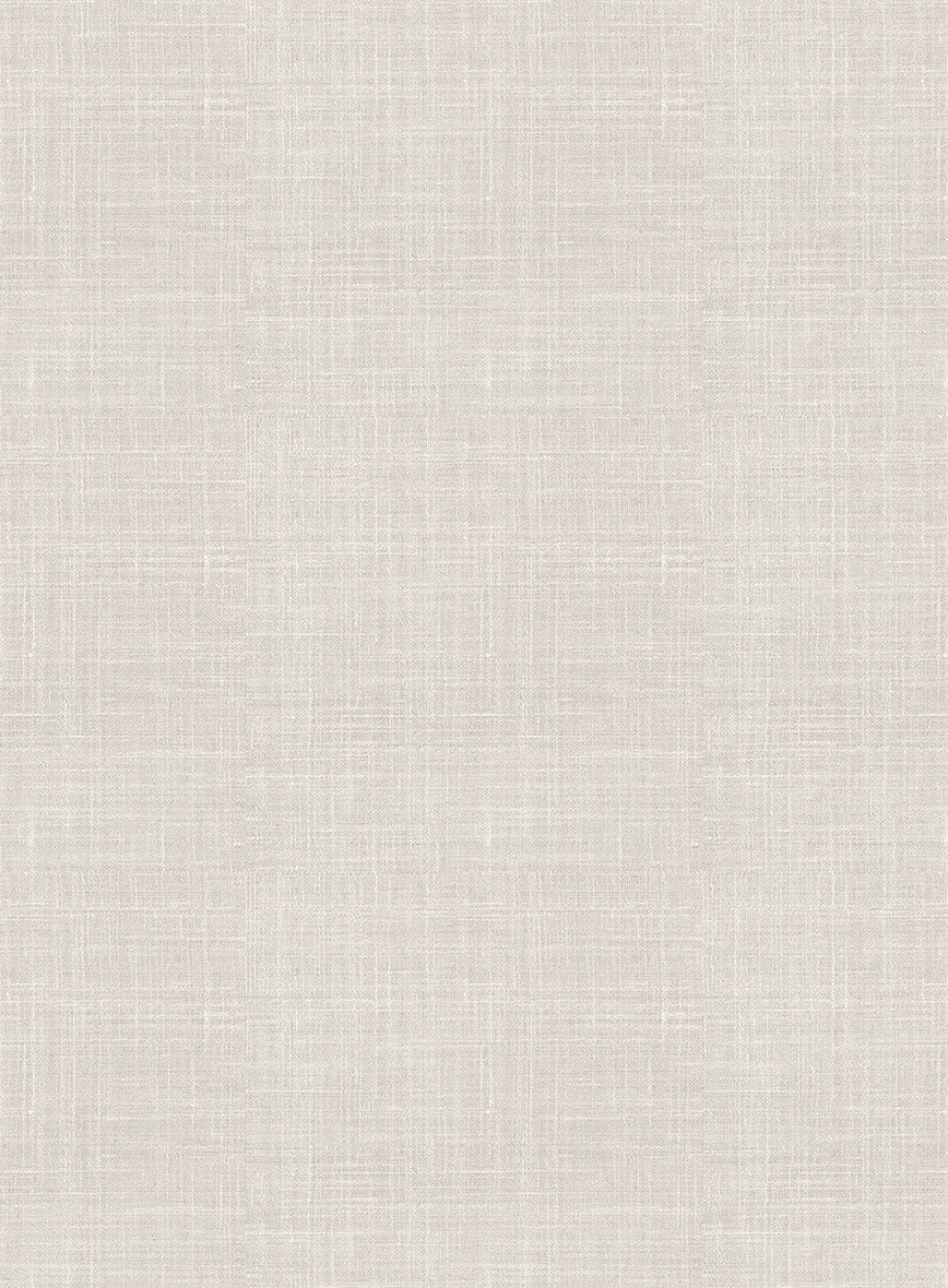 Italian Murano Fawn Wool Linen Jacket - Image 3