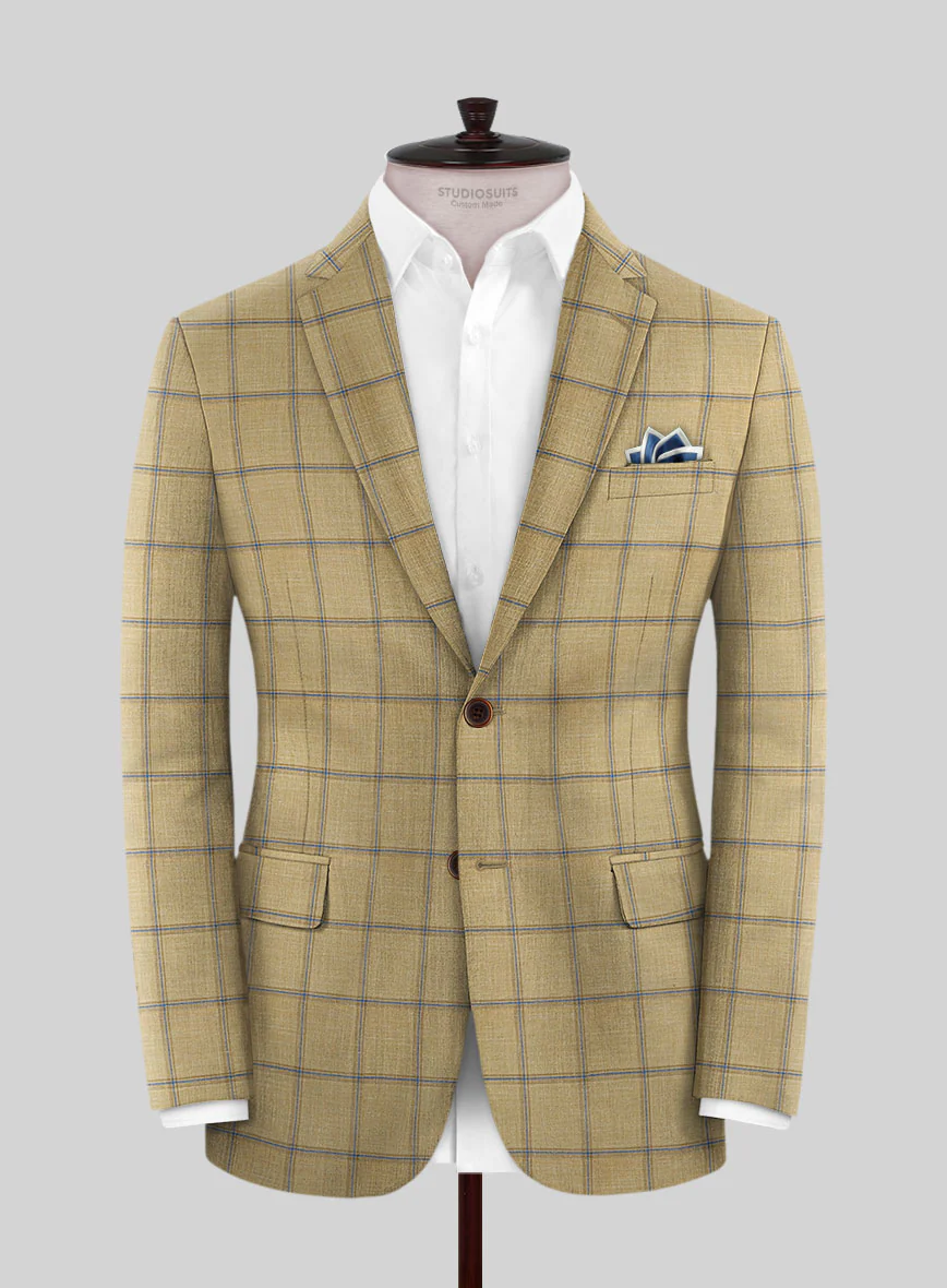 Italian Murano Franny Beige Wool Jacket
