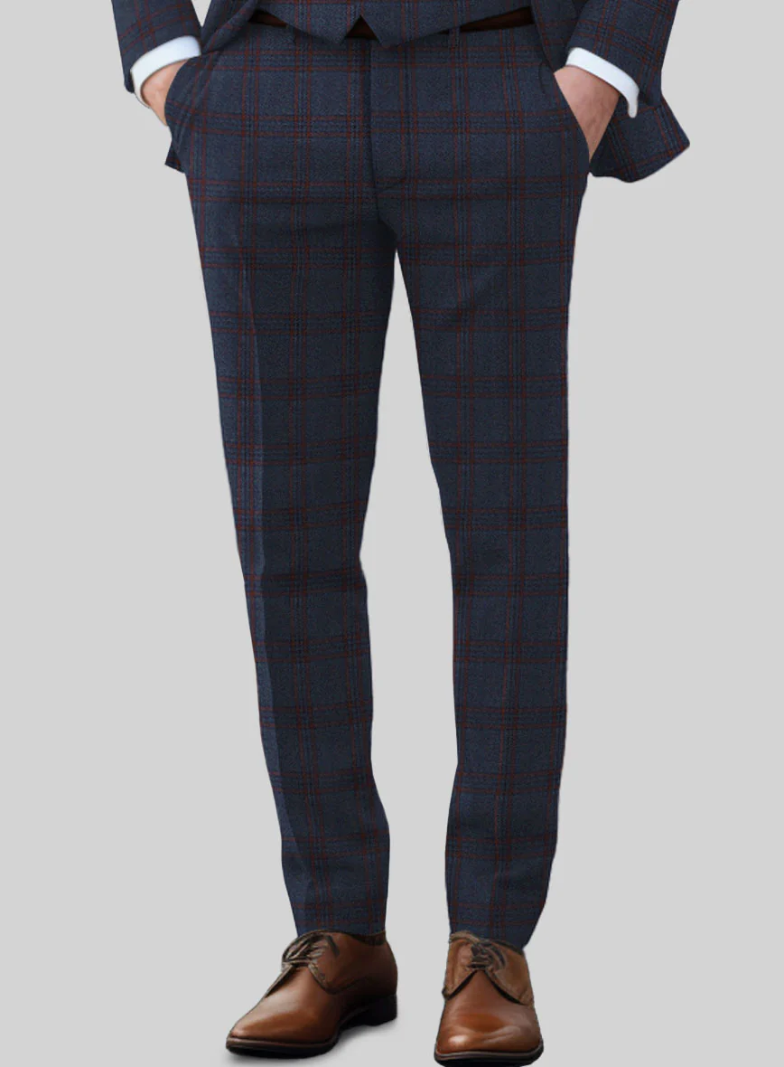 Italian Narciso Check Tweed Suit - Image 7