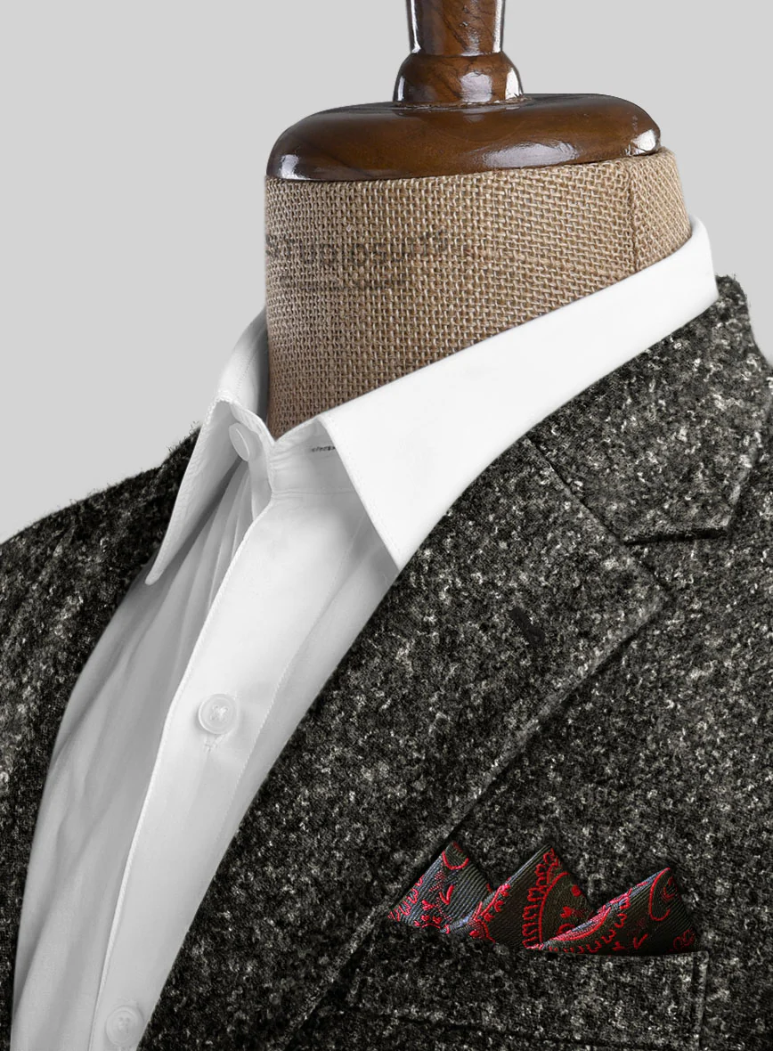 Italian Noce Boucle Wool Jacket - Image 2