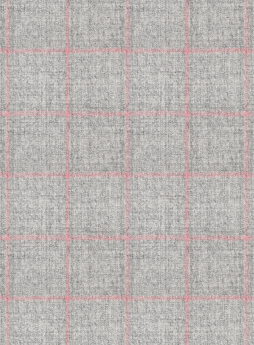 Italian Norezi Gray Wool Pants - Image 3