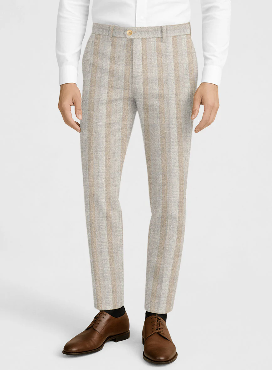 Italian Oatfield Herringbone Tweed Suit - Image 5