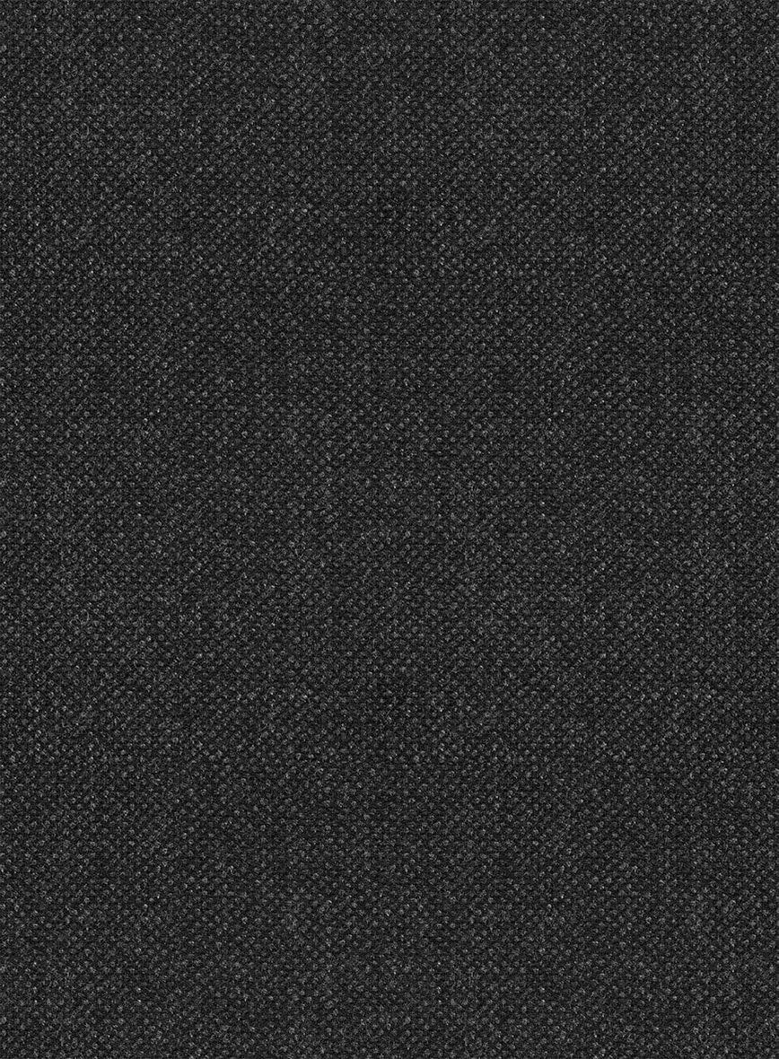 Italian Ombo Charcoal Birdseye Flannel Pants - Image 3