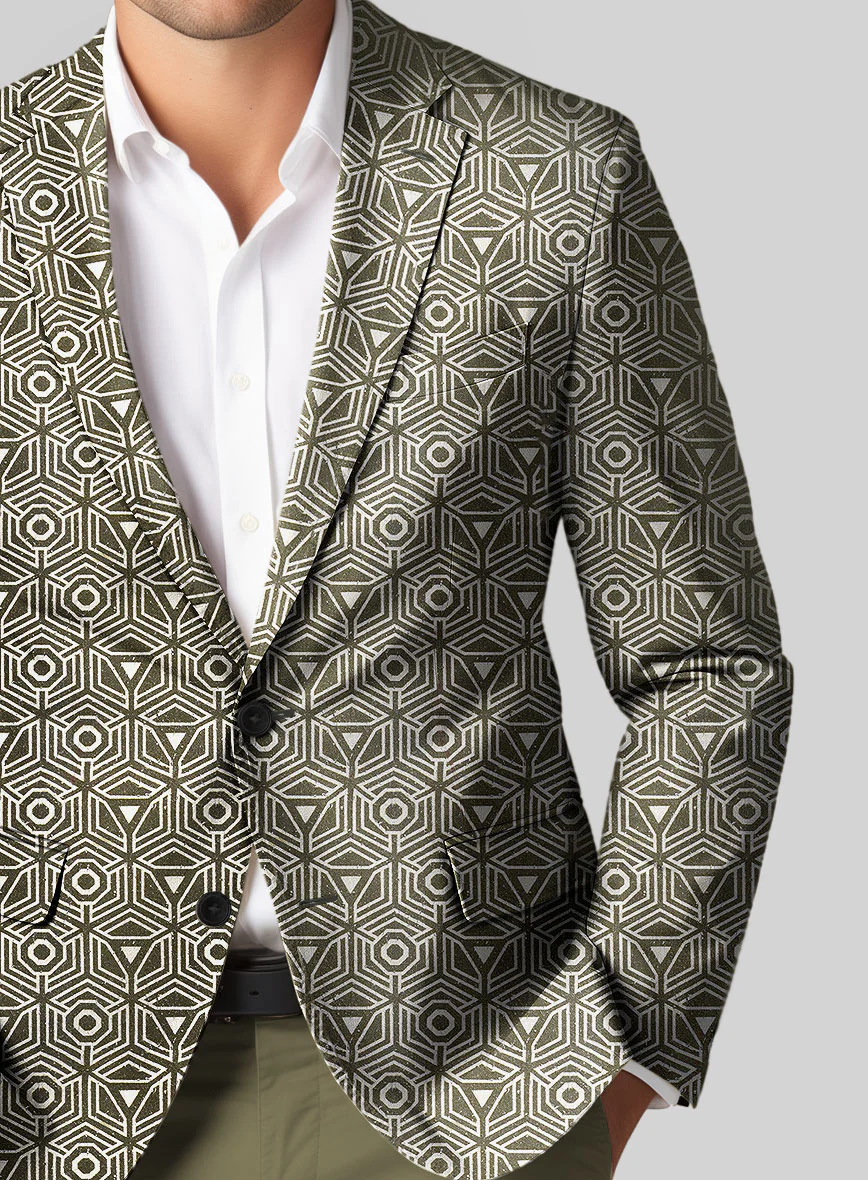 Italian Organic Silk Amato Jacket - Image 3