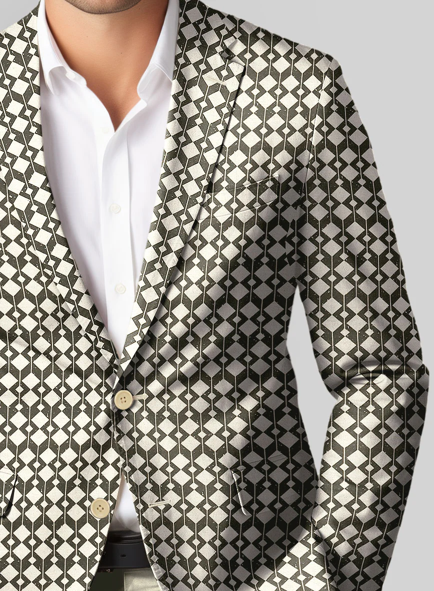 Italian Organic Silk Gabriella Jacket - Image 3