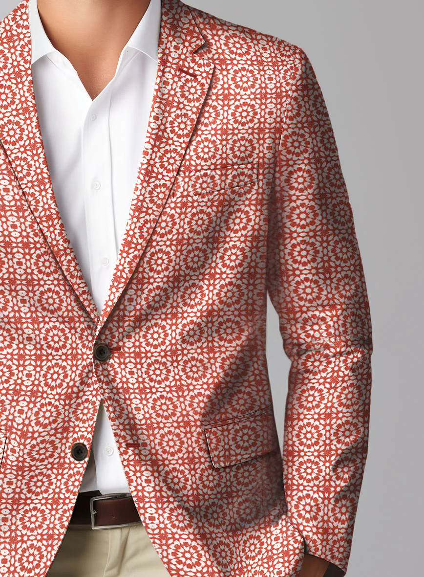Italian Organic Silk Ricardo Jacket - Image 2