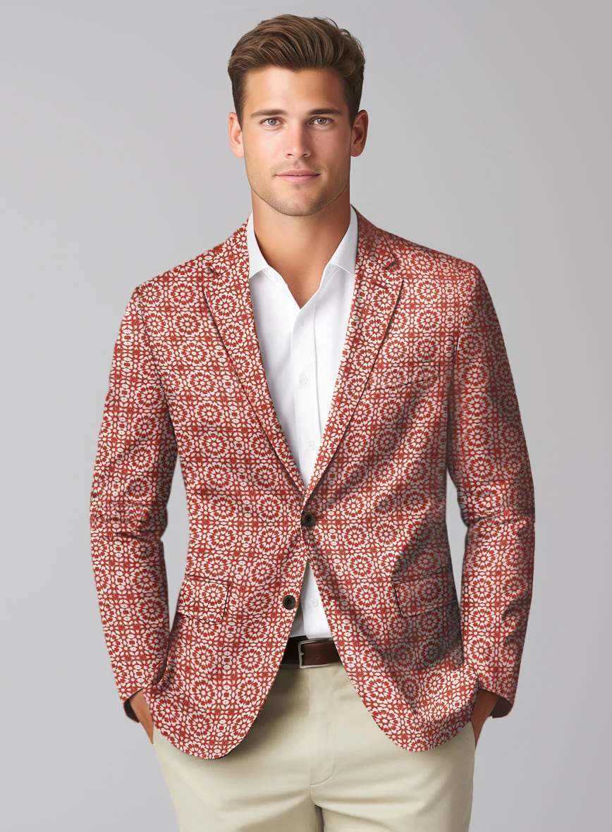 Italian Organic Silk Ricardo Jacket - Image 3