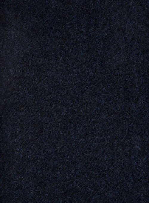 Italian Oxford Blue Tweed Jacket - Image 2