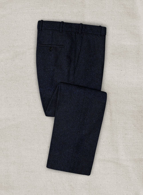 Italian Oxford Blue Tweed Suit - Image 3