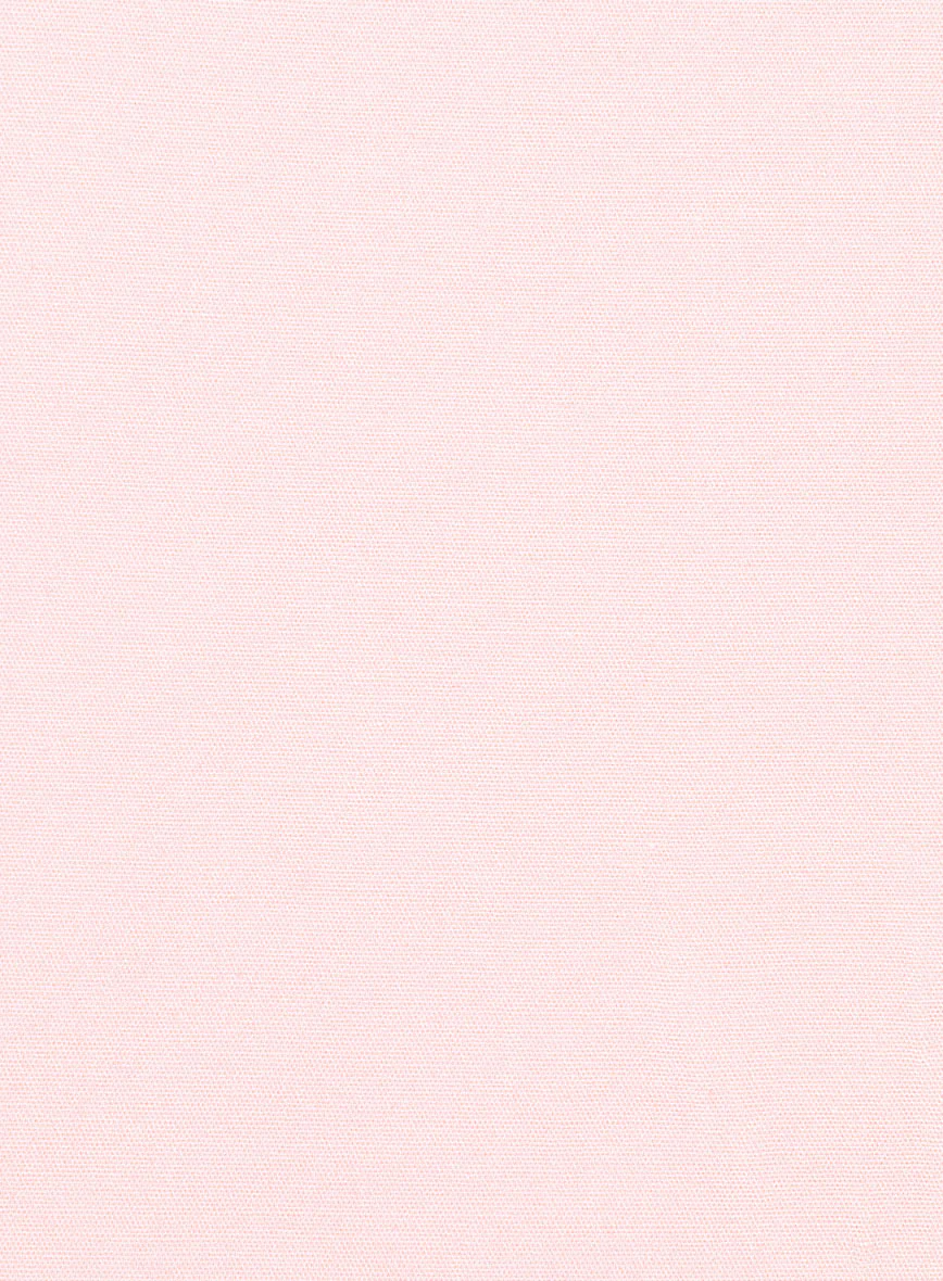 Italian Pale Pink Cotton Stretch Jacket - Image 3