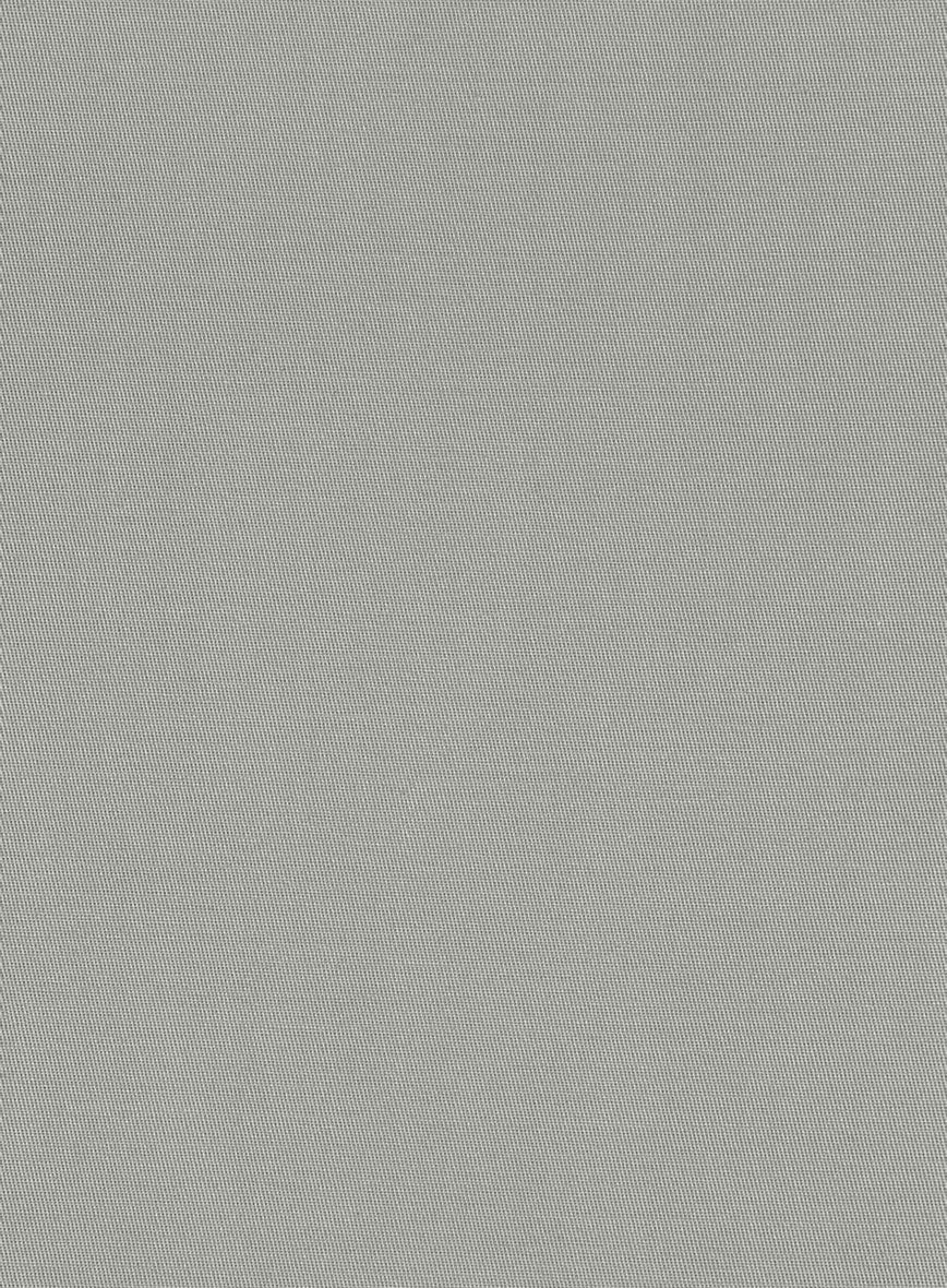 Italian Petrol Gray Cotton Stretch Shorts - Image 6