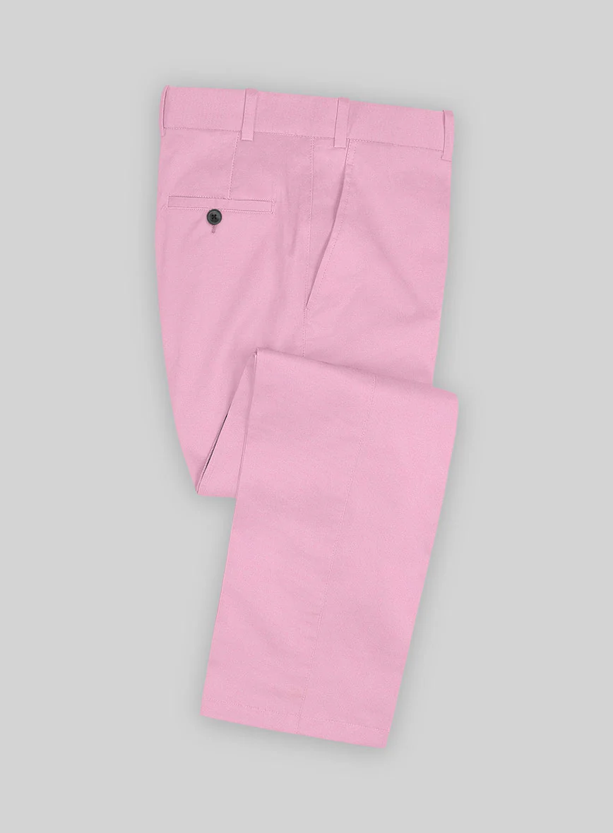 Italian Pink Cotton Suit - Image 4
