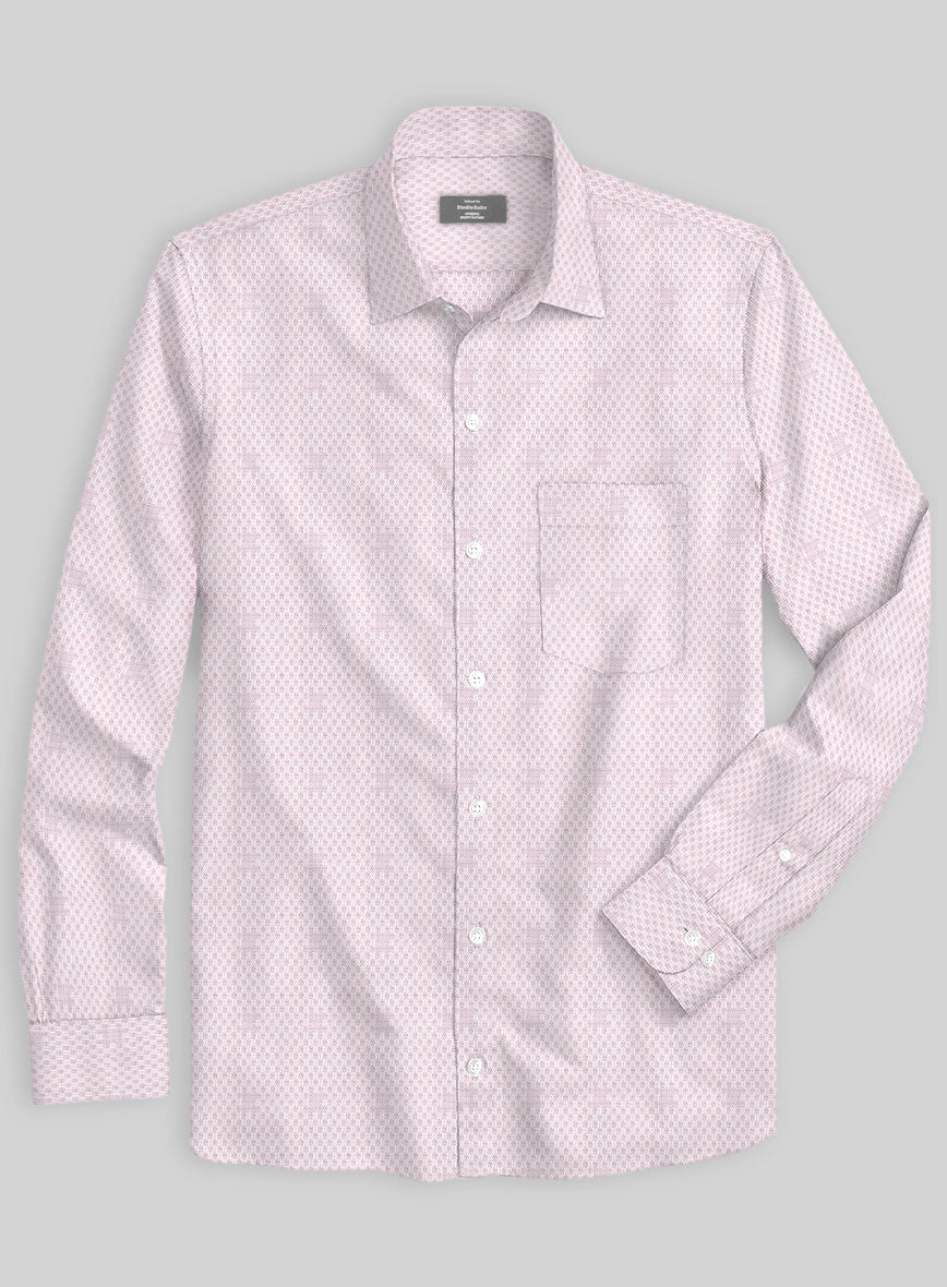 Italian Pink Prism Shirt - Image 2