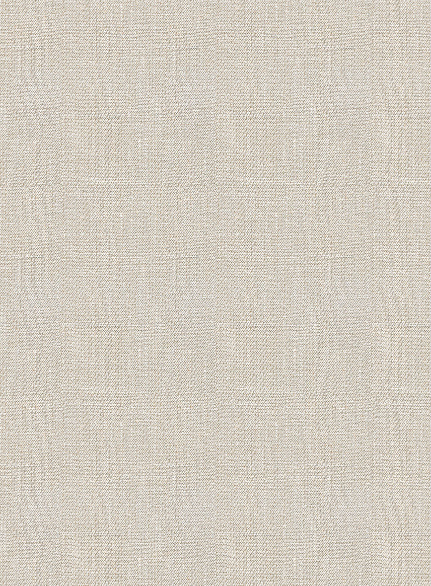 Italian Prato Beige Linen Suit - Image 8