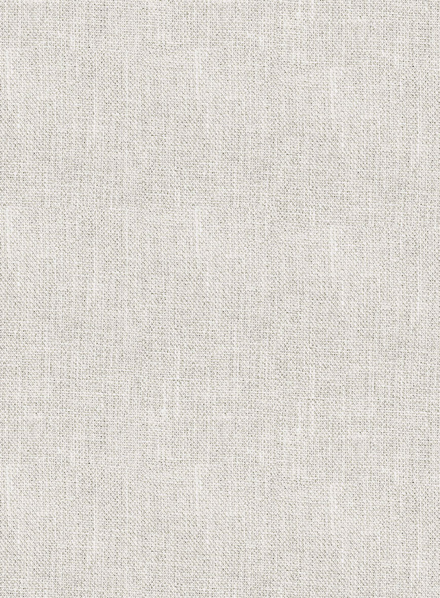 Italian Prato Beige Sharkskin Linen Suit - Image 7