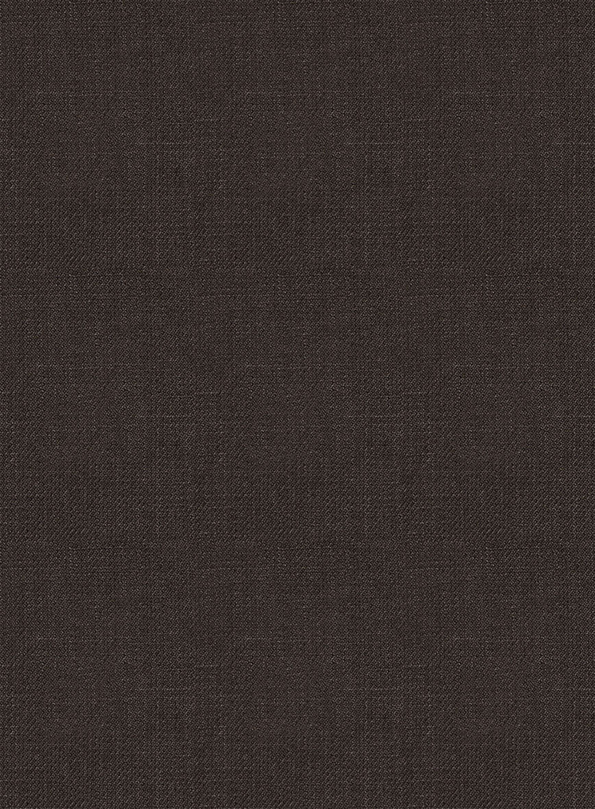 Italian Prato Brown Linen Bomber Jacket - Image 7
