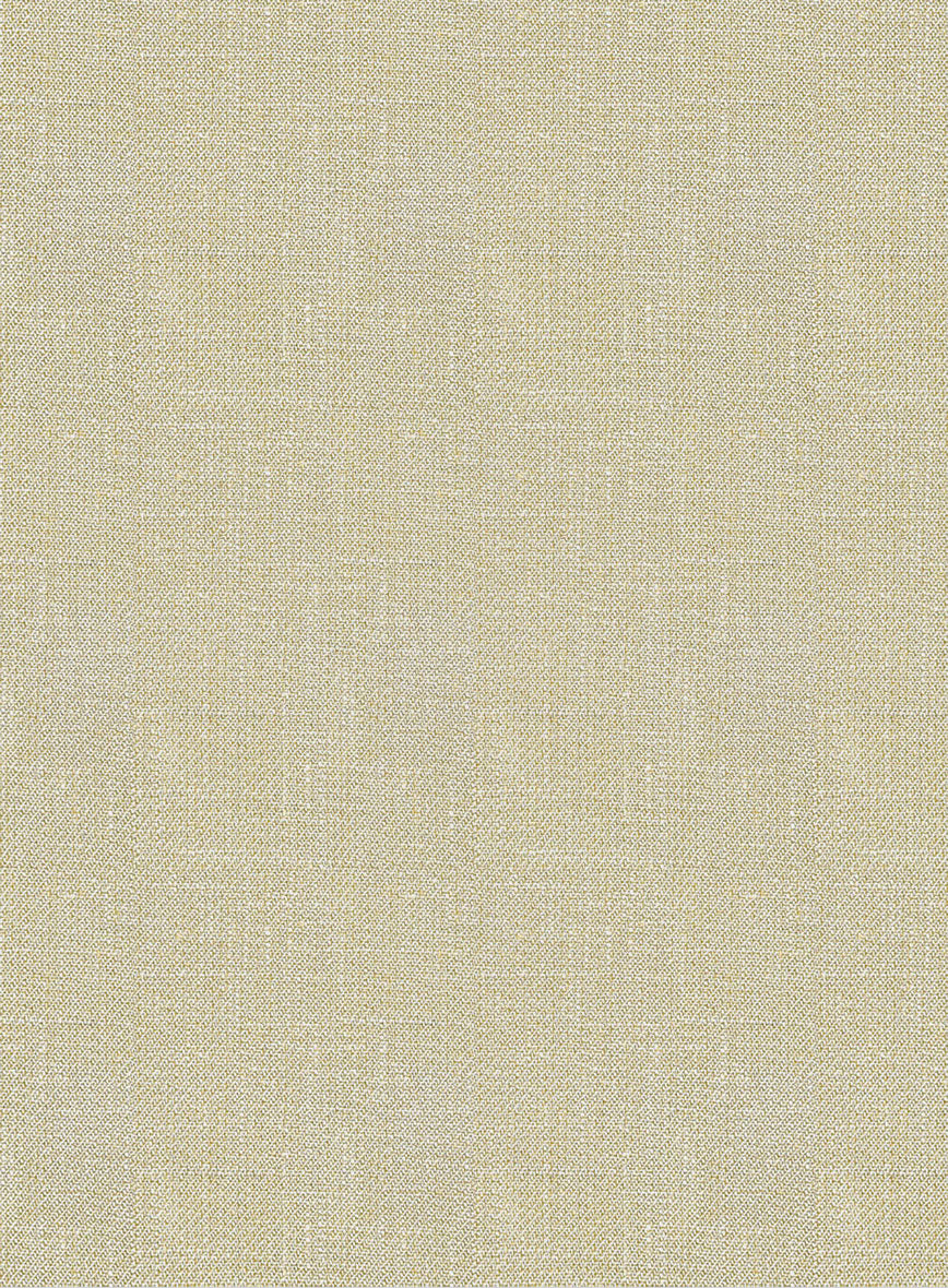 Italian Prato Khaki Linen Bomber Jacket - Image 5