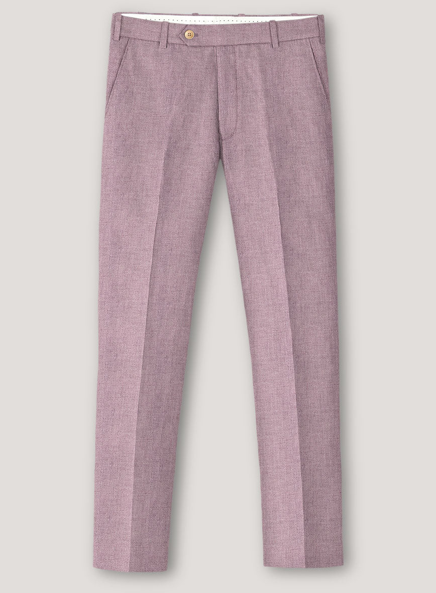 Italian Prato Orchid Mist Linen Suit - Image 4
