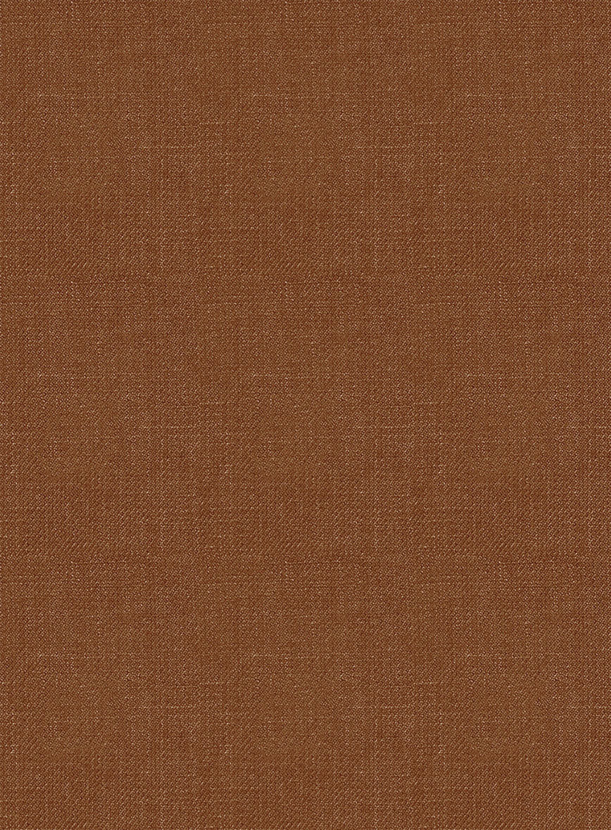 Italian Prato Rust Linen Suit - Image 8