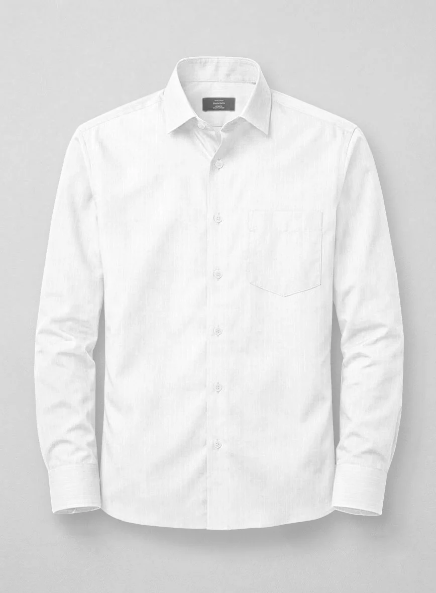 Italian Prisma Herringbone Shirt - Image 3