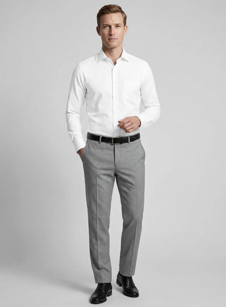 Italian Prisma Herringbone Shirt - Image 4