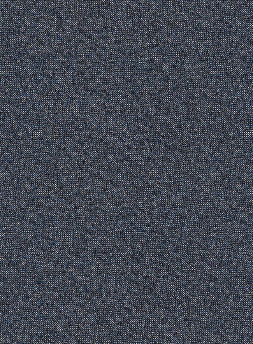 Italian Quelo Blue Twill Flannel Jacket - Image 2