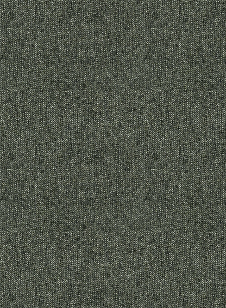 Italian Quelo Green Twill Flannel Suit - Image 7
